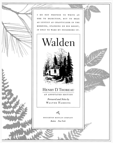 Cover image for book Walden