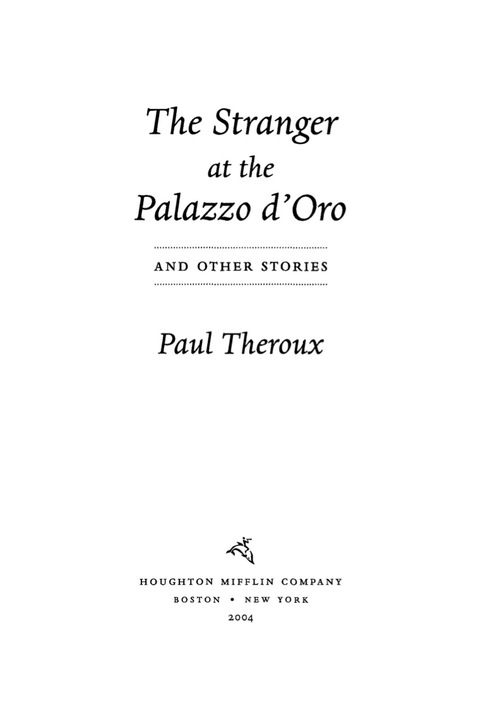 Cover image for book The Stranger At The Palazzo D'oro And Other Stories