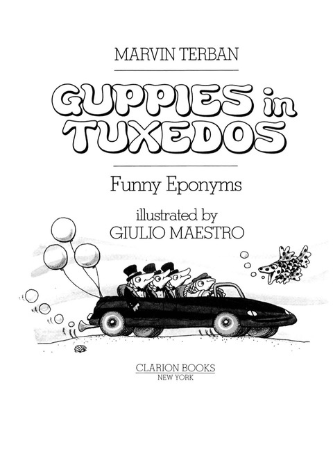Cover image for book Guppies in Tuxedos