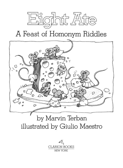 Cover image for book Eight Ate