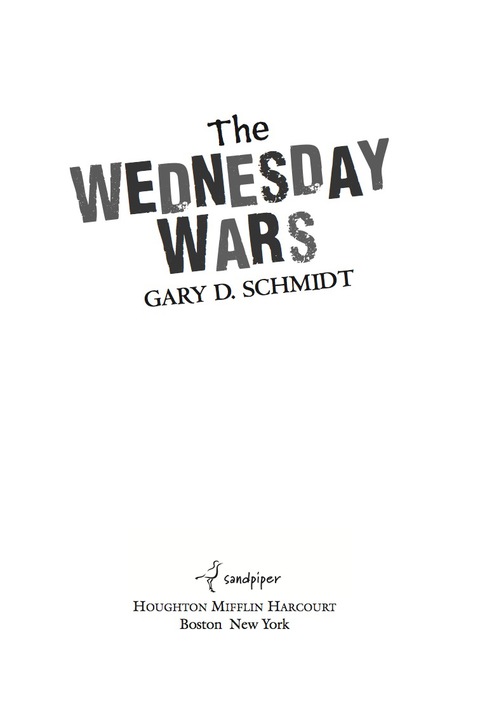Cover image for book The Wednesday Wars