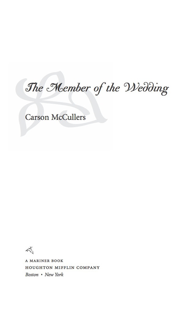 The Member of the Wedding