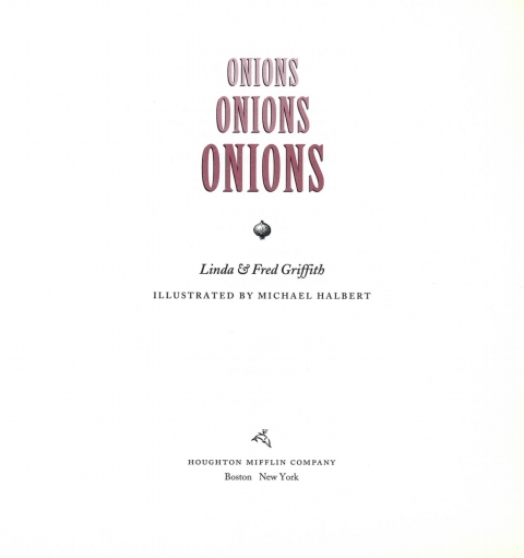 Cover image for book Onions, Onions, Onions