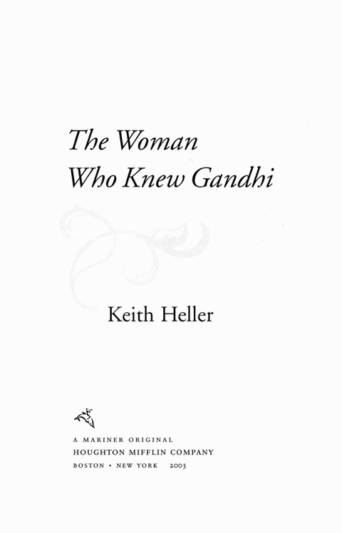 Cover image for book The Woman Who Knew Gandhi