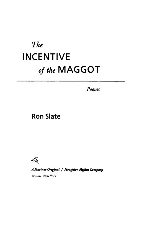 Cover image for book The Incentive Of The Maggot