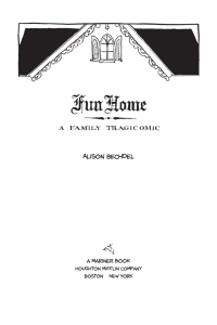 Fun Home: A Family Tragicomic