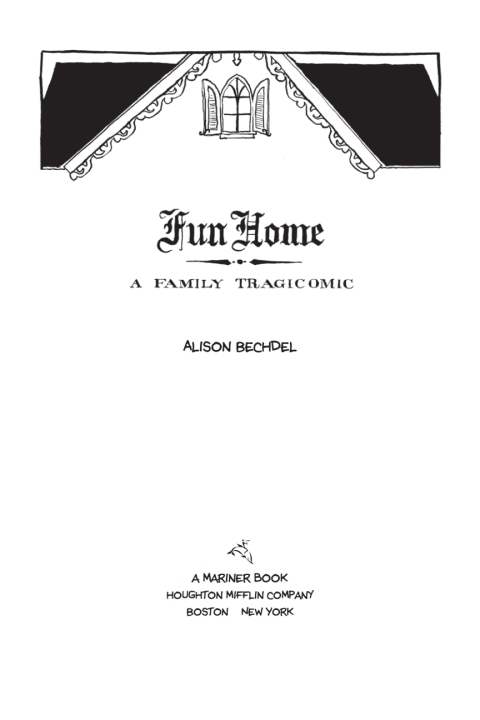 Fun Home:Family Tragicomic