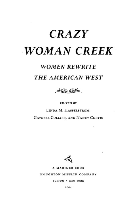 Cover image for book Crazy Woman Creek