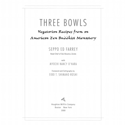 Cover image for book 3 Bowls