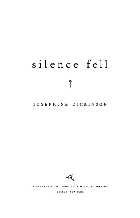 Cover image for book Silence Fell