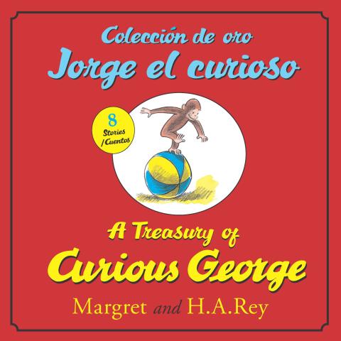 Cover image for book A Treasury of Curious George