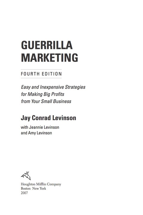 Cover image for book Guerrilla Marketing