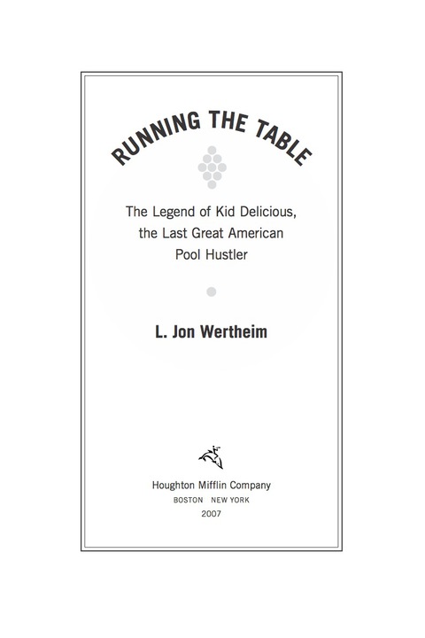 Cover image for book Running the Table