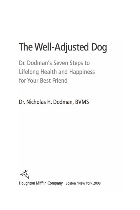 Cover image for book The Well-Adjusted Dog