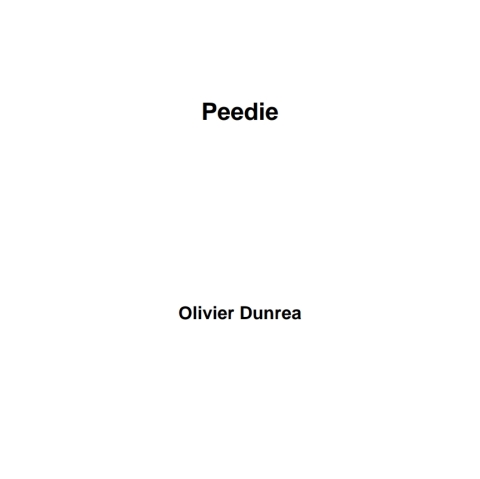 Cover image for book Peedie
