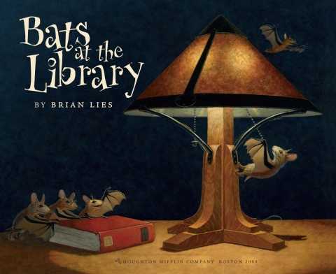 Cover image for book Bats at the Library