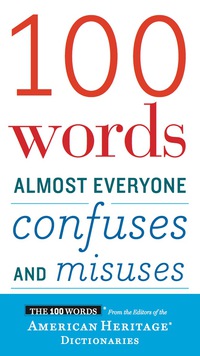 Titelbild: 100 Words Almost Everyone Confuses and Misuses 9780547350264