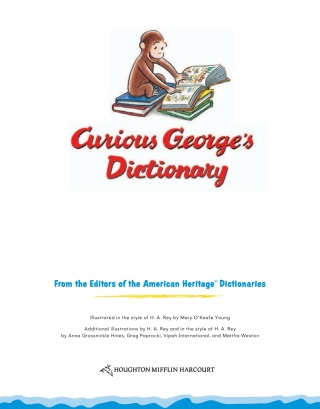 Curious George's Dictionary