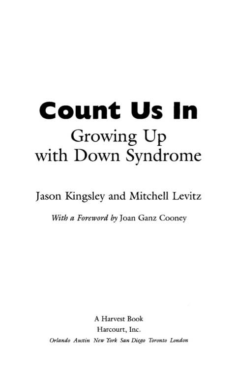 Cover image for book Count Us In