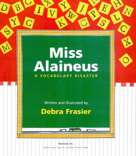 Cover image for book Miss Alaineus