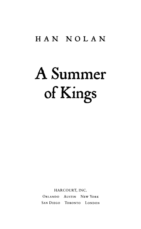 Cover image for book A Summer of Kings