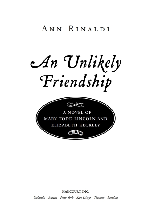 Cover image for book An Unlikely Friendship