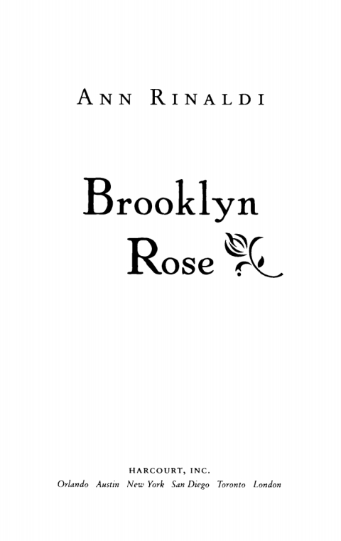 Cover image for book Brooklyn Rose