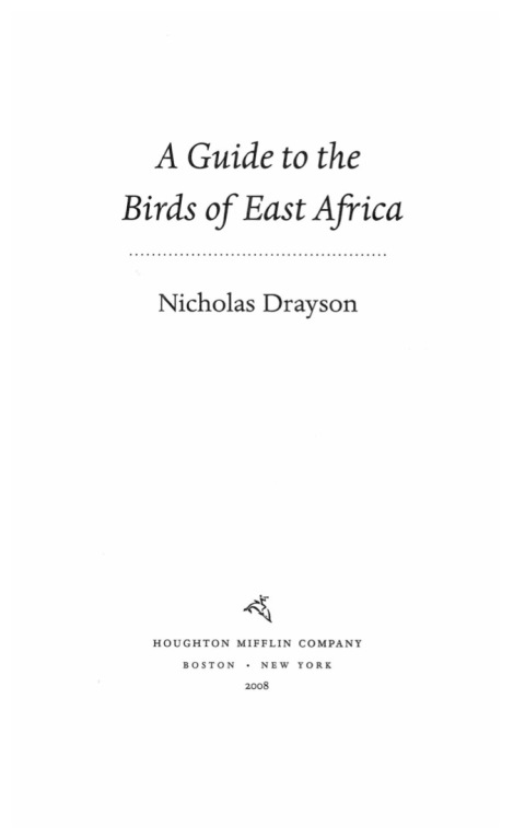 Cover image for book A Guide to the Birds of East Africa