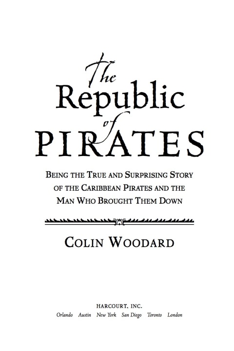 Cover image for book The Republic Of Pirates