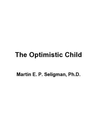 The Optimistic Child