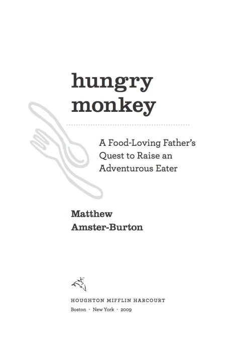 Cover image for book Hungry Monkey