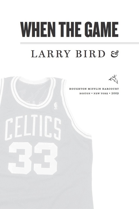 Cover image for book When The Game Was Ours