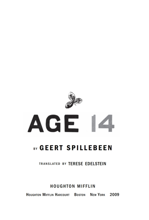 Cover image for book Age 14