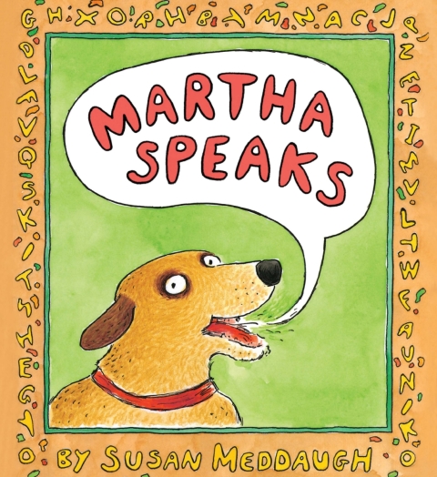 Cover image for book Martha Speaks