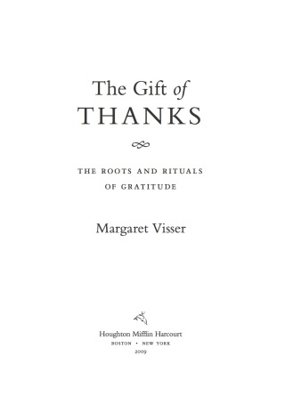 The Gift of Thanks