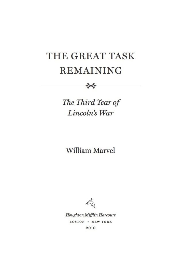 The Great Task Remaining