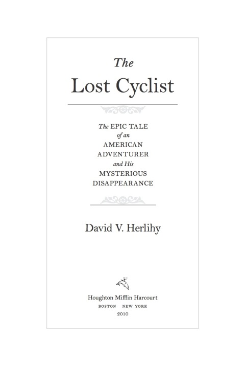 Cover image for book The Lost Cyclist