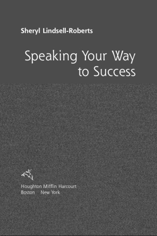 Speaking Your Way to Success
