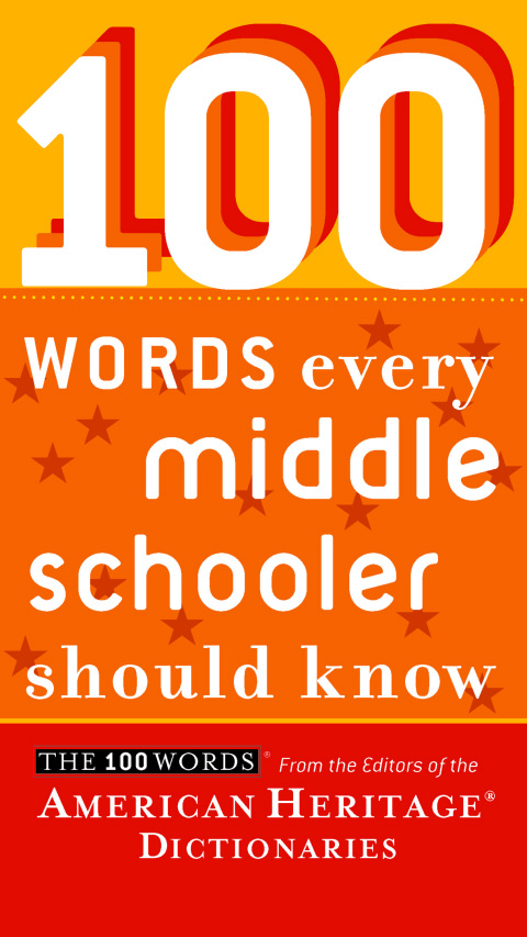 Cover image for book 100 Words Every Middle Schooler Should Know