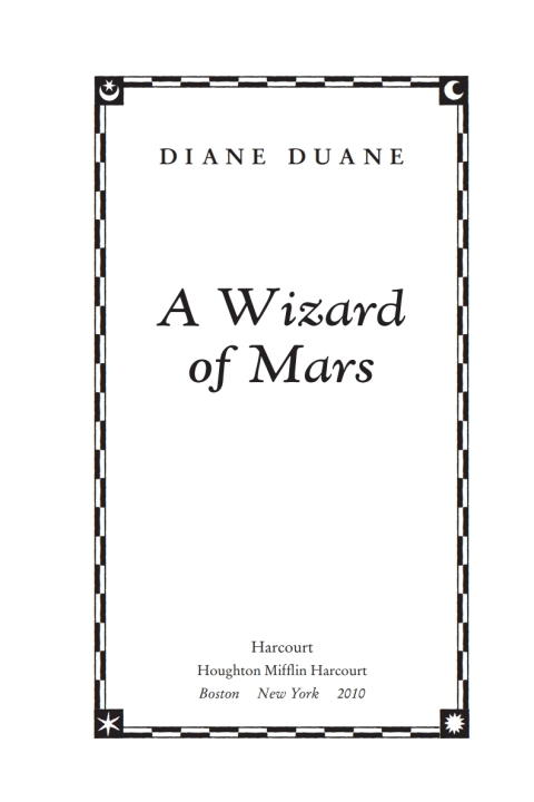 Cover image for book A Wizard of Mars