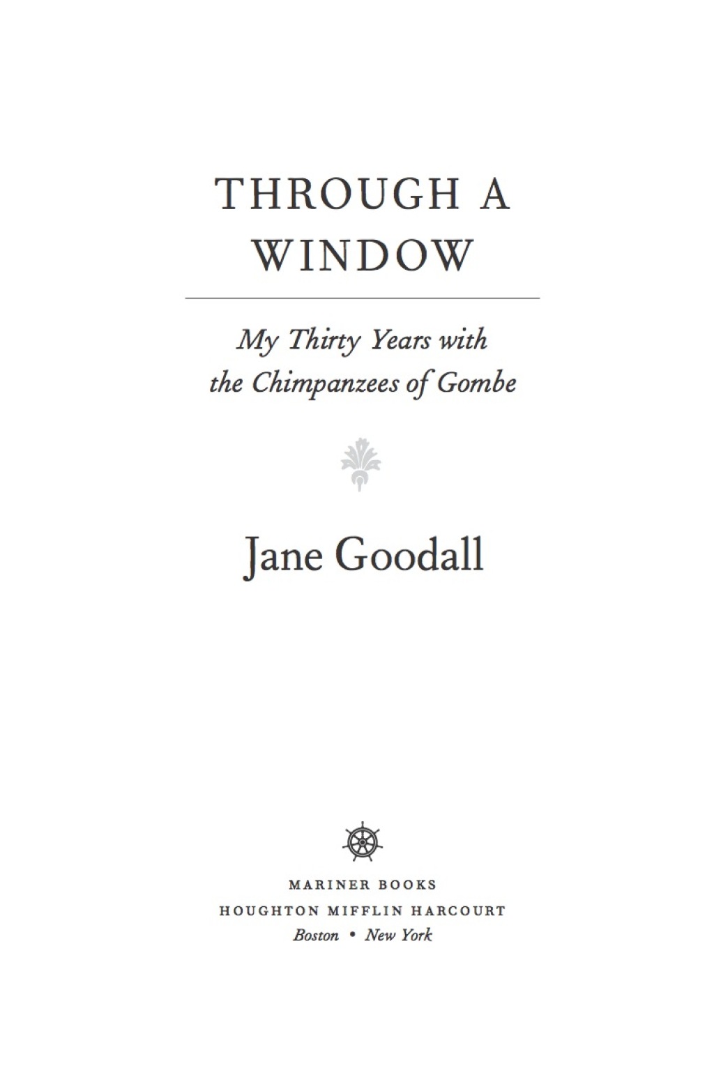 Page Fidelity Through A Window; $11.09