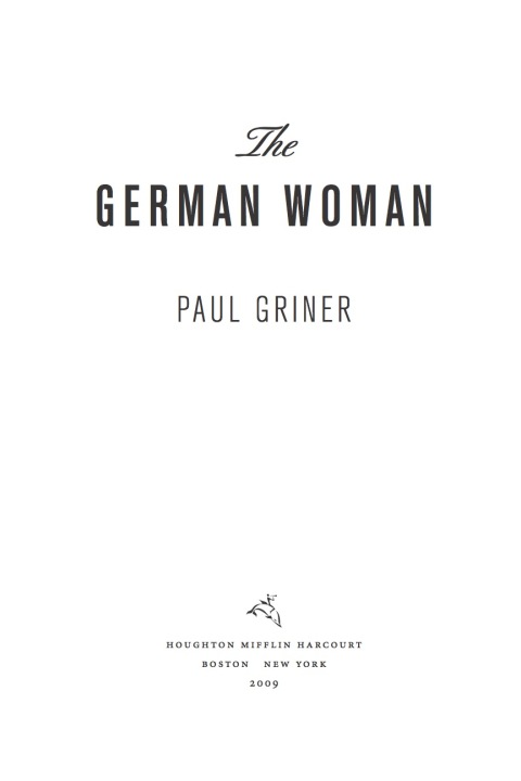 Cover image for book The German Woman