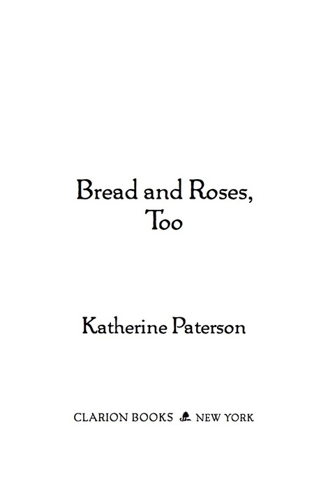 Cover image for book Bread and Roses, Too