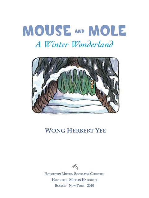 Cover image for book Mouse and Mole: A Winter Wonderland