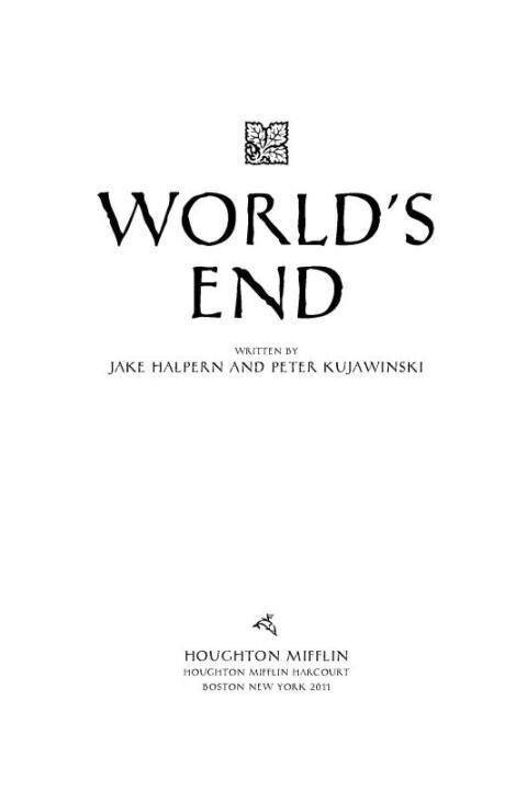 Cover image for book World's End