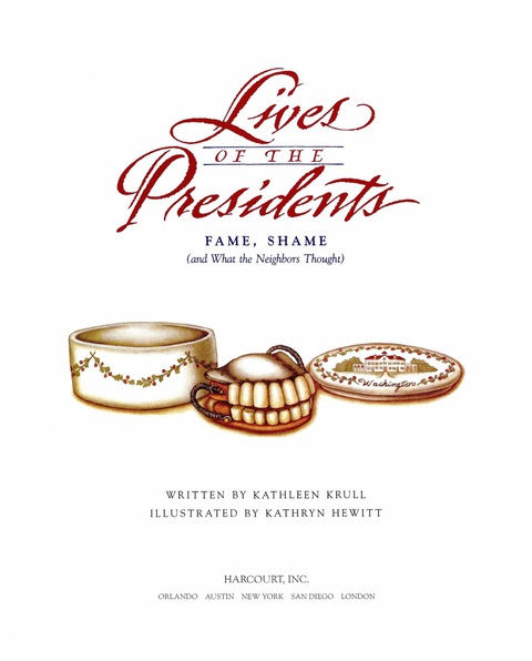 Cover image for book Lives of the Presidents