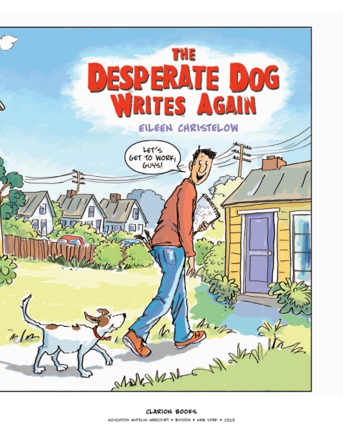 Cover image for book The Desperate Dog Writes Again