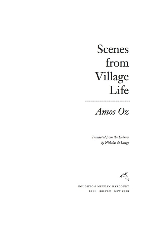 Cover image for book Scenes From Village Life