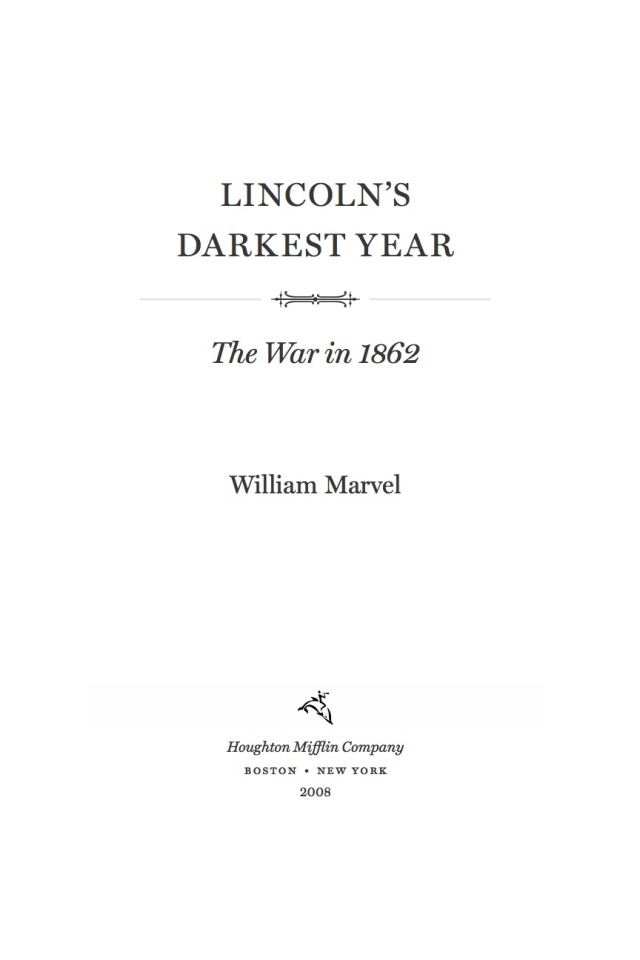Lincoln's Darkest Year