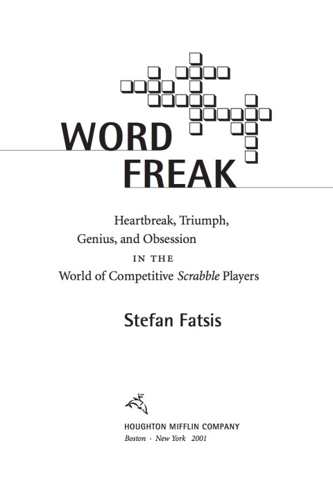 Cover image for book Word Freak